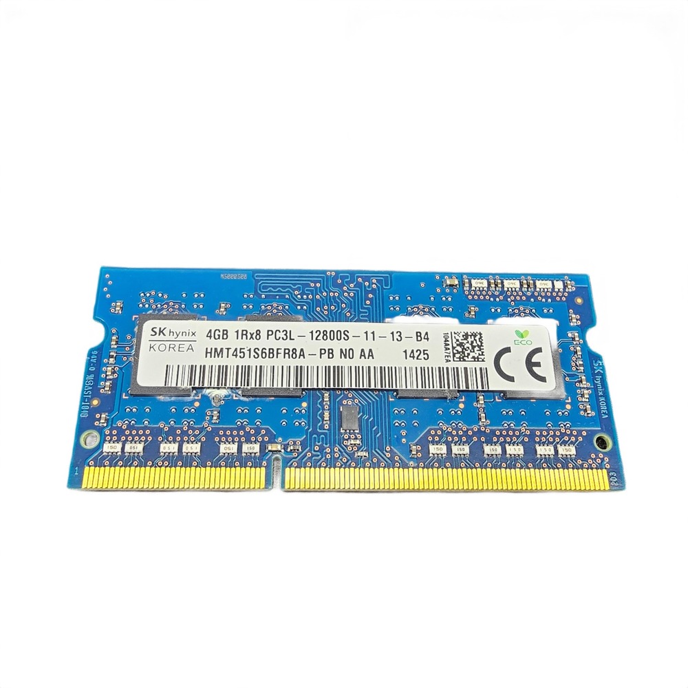 SK Hynix HMT451S6BFR8A-PB Laptop Memory Module 4GB DDR3L SDRAM 204-Pins 1600 MHz